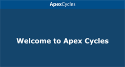 Desktop Screenshot of apexcycles.com